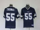 nfl dallas cowboys #55 thomas blue