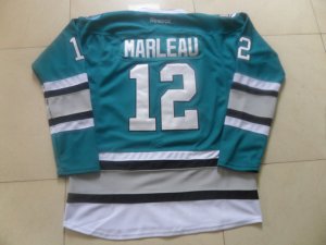 NHL San Jose Sharks #12 Patrick Marleau blue