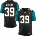 Mens Nike Jacksonville Jaguars #39 Tashaun Gipson Elite Black Alternate NFL Jersey