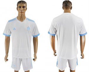 2017-18 Olympique de Marseille Home Soccer Jersey