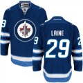 Womens Winnipeg Jets #29 Patrik Laine Navy Blue Home NHL Jersey