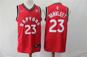 Raptors #23 Fred Vanvleet Red Nike Swingman Jersey