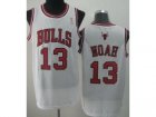 nba Chicago Bulls #13 Joakim Noah white Jerseys[Revolution 30]