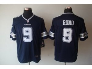 Nike nfl Dallas Cowboys #9 Romo Blue[Limited]Jerseys