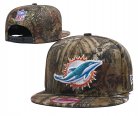 Dolphins Team Logo Camo Adjustable Hat LT