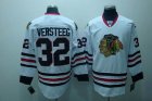 nhl chicago blackhawks #32 versteeg white