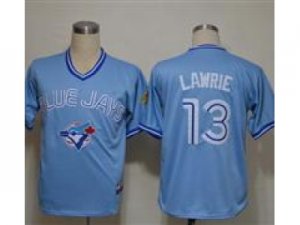 MLB Toronto Blue Jays #13 Brett Lawrie Blue jerseys