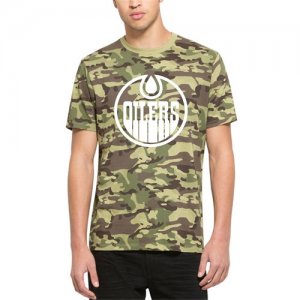Edmonton Oilers \'47 Alpha T-Shirt Camo