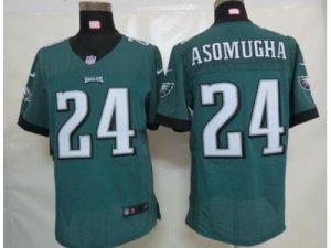 Nike NFL philadelphia eagles #24 asomugha green Elite jerseys