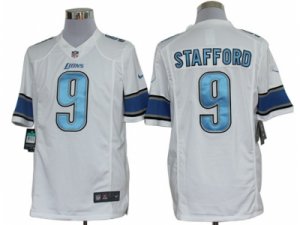 Nike NFL Detroit Lions #9 Matthew Stafford White Jerseys(Limited)