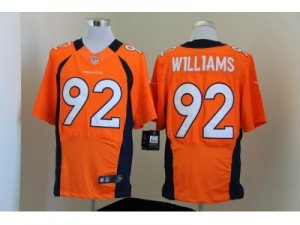 Nike NFL Denver Broncos #92 Sylvester Williams orange Jerseys(Elite)[williams]