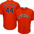 Astros #44 Yordan Alvarez Orange Cool Base Jersey