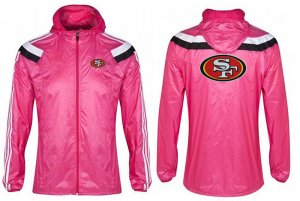 NFL San Francisco 49ers dust coat trench coat windbreaker 9