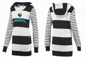 Women Jacksonville Jaguars Logo Pullover Hoodie-023