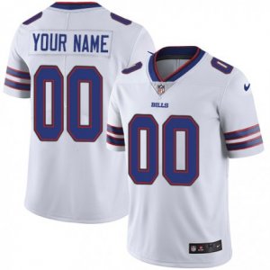 Mens Nike Buffalo Bills Customized White Vapor Untouchable Limited Player NFL Jersey