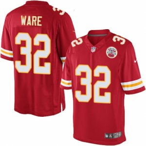 Mens Nike Kansas City Chiefs #32 Spencer Ware Limited Red Team Color NFL Jersey