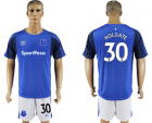 2017-18 Everton FC 30 HOLGATE Home Soccer Jersey
