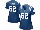 Women Nike Indianapolis Colts #62 Le'Raven Clark Game Royal Blue Team Color NFL Jersey