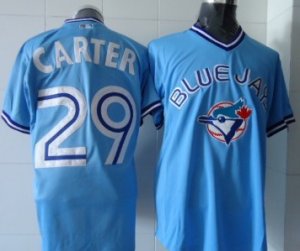 mlb Toronto Blue Jays #29 Carter m&n Blue