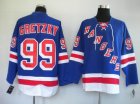 youth nhl new york rangers #99 gretzky blue