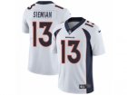 Mens Nike Denver Broncos #13 Trevor Siemian Vapor Untouchable Limited White NFL Jersey