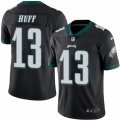 Mens Nike Philadelphia Eagles #13 Josh Huff Limited Black Rush NFL Jersey