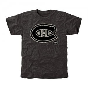 Mens Montreal Canadiens Black Rink Warrior T-Shirt