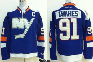 nhl jerseys new york rangers #91 TAVARES blue[2014 new stadium]