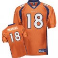 nfl Youth Denver Broncos #18 Manning Orange