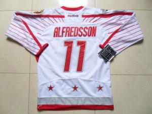 2012 nhl all star ottawa senators #11 alfredsson white