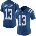 Women's Nike Indianapolis Colts #13 T.Y. Hilton Limited Royal Blue Rush NFL Jersey