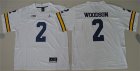 Michigan Wolverines 2 Charles Woodson White College Football Jersey