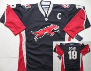 nhl phoenix coyotes #19 doan black red (C)