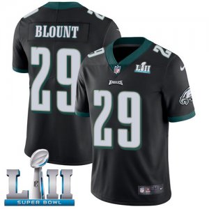 Youth Nike Eagles #29 LeGarrette Blount Black 2018 Super Bowl LII Vapor Untouchable Player Limited Jersey