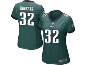 Women Nike Philadelphia Eagles #32 Rasul Douglas Game Midnight Green Team Color NFL Jersey