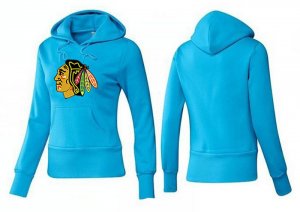 NHL Women Chicago Blackhawks Logo Pullover Hoodie 25