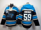 Nike jerseys Carolina Panthers #59 Kuechly black-blue[pullover hooded sweatshirt]