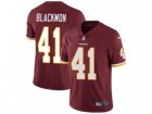 Mens Nike Washington Redskins #41 Will Blackmon Vapor Untouchable Limited Burgundy Red Team Color NFL Jersey