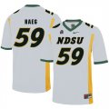 North Dakota State Bison 59 Joel Haeg White College Football Jersey