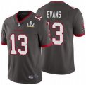 Nike Buccaneers #13 Mike Evans Gray 2021 Super Bowl LV Vapor Untouchable Limited