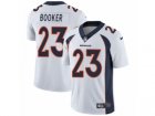 Mens Nike Denver Broncos #23 Devontae Booker Vapor Untouchable Limited White NFL Jersey