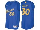 Mens Golden State Warriors #30 Stephen Curry Royal 2016 Christmas Day NBA Swingman Jersey