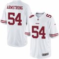 Mens Nike San Francisco 49ers #54 Ray-Ray Armstrong Limited White NFL Jersey