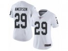Women Nike Oakland Raiders #29 David Amerson Vapor Untouchable Limited White NFL Jersey