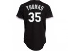 mlb jerseys chicago white sox #35 thomas black[2014 new]