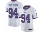 Mens Nike New York Giants #94 Dalvin Tomlinson Limited White Rush NFL Jersey