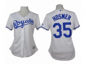 Mlb Women Royals #35 Eric Hosmer White Home Stitched Baseball Jerseys