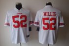 Nike San Francisco 49ers #52 Willis white Game Jerseys