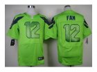 Nike jerseys seattle seahawks #12 fan green[Elite]