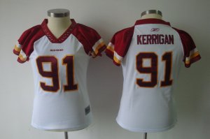 2010 Women\'s Field Flirt Fashion nfl Washington Redskins #91 Ryan Kerrigan white